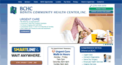 Desktop Screenshot of bonitahealthcenter.com